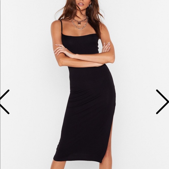 Nasty Gal Dresses & Skirts - Square neck midi dress